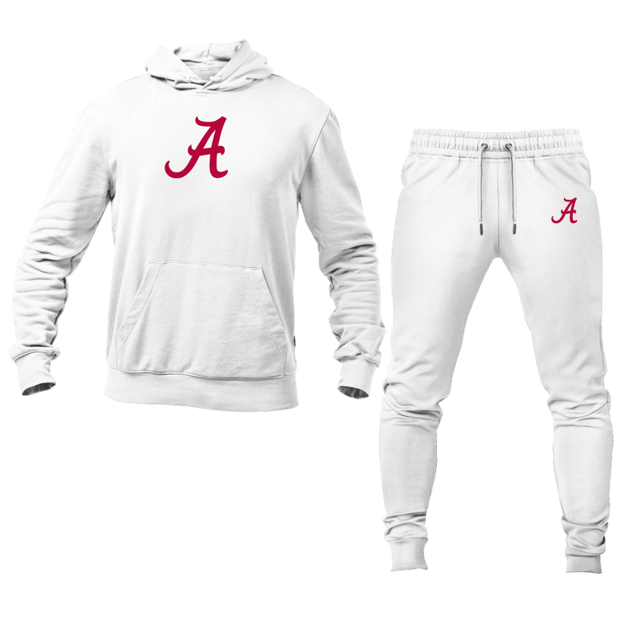 Men's Alabama Crimson Tide Logo Hoodie Joggers Set