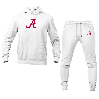 Men's Alabama Crimson Tide Logo Hoodie Joggers Set