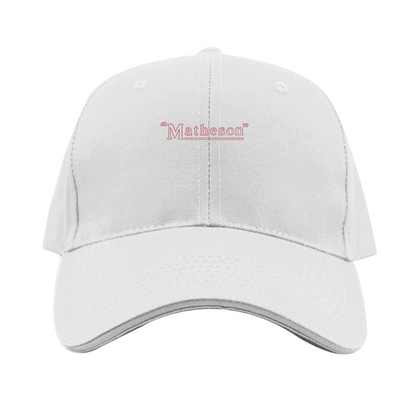 Matheson  Logo Dad Baseball Cap Hat