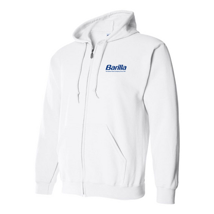 Men's Barilla Logo Zipper Hoodie
