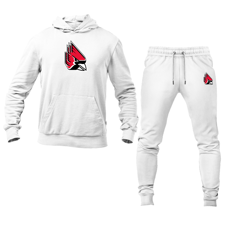 Men's   Ball State Cardinals Hoodie Joggers Set