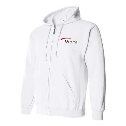 Men's Optoma Logo Zipper Hoodie