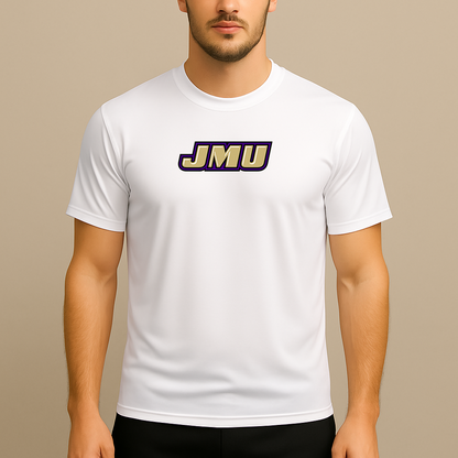 Men's James Madison Dukes Logo Polyester T-Shirt