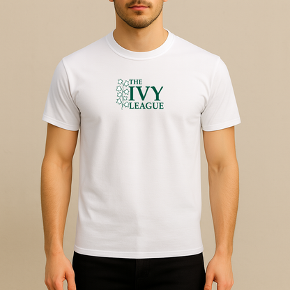 Men's Ivy League Logo Cotton T-Shirt
