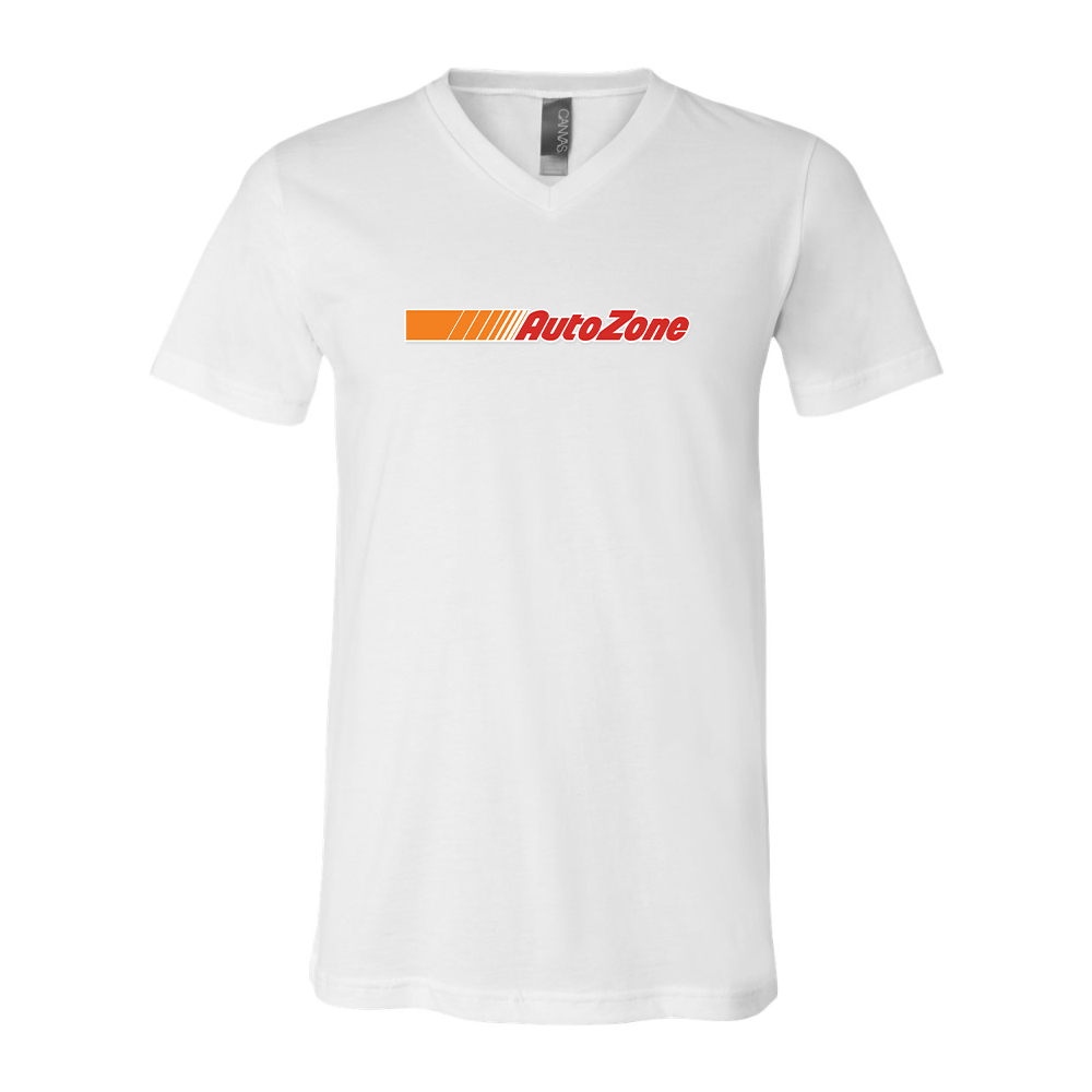 AutoZone Logo BELLA  CANVAS - Jersey V-Neck T-Shirt