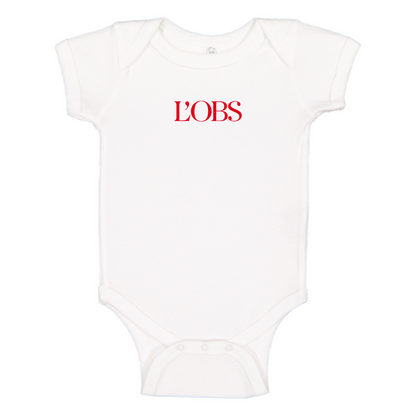 L'OBS Logo  Baby Onesie Romper