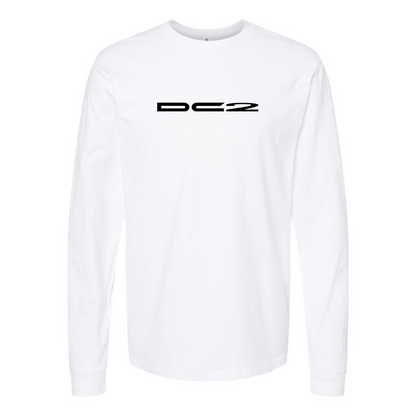 Men's DC2 Logo Cotton Long Sleeve T-Shirt