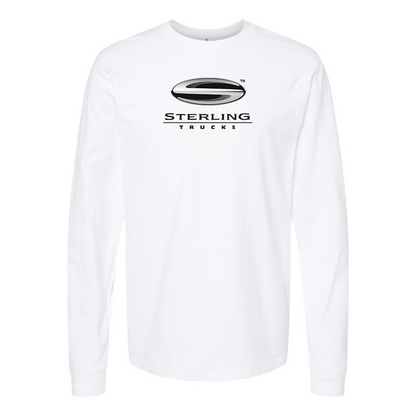 Men's Sterling Trucks Logo Cotton Long Sleeve T-Shirt