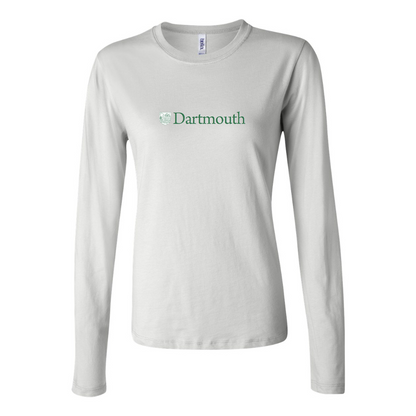BELLA CANVAS Dartmouth College Jersey Long Sleeve Tee