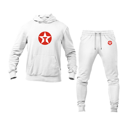 Men's Texaco Logo Hoodie Joggers Set