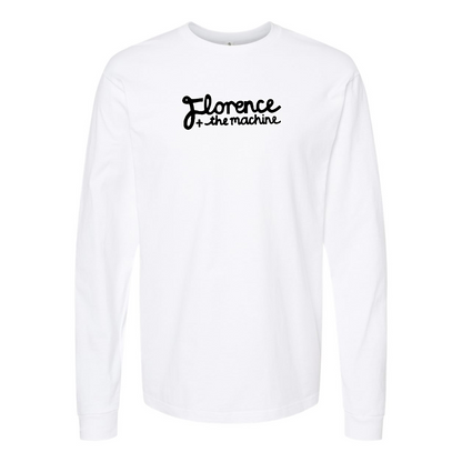 Men's Florence and the Machine Logo Cotton Long Sleeve T-Shirt