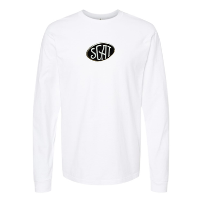Youth SCAT Logo Cotton Long Sleeve T-Shirt