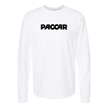 Men's Paccar Logo Cotton Long Sleeve T-Shirt