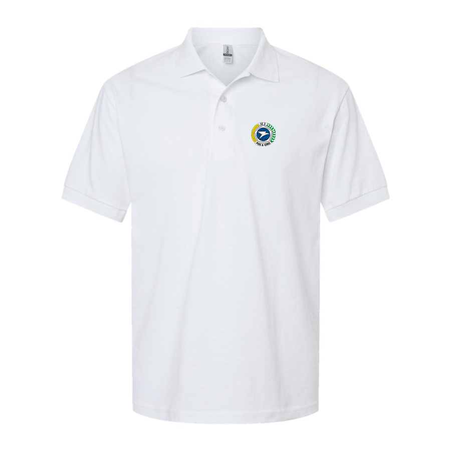 Men's Pos & Giro Logo Dry Blend Polo