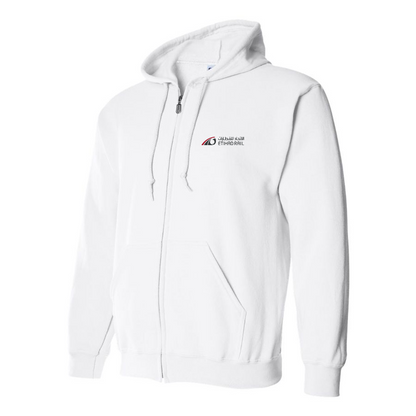 Men's Etihad Rail Logo Zipper Hoodie