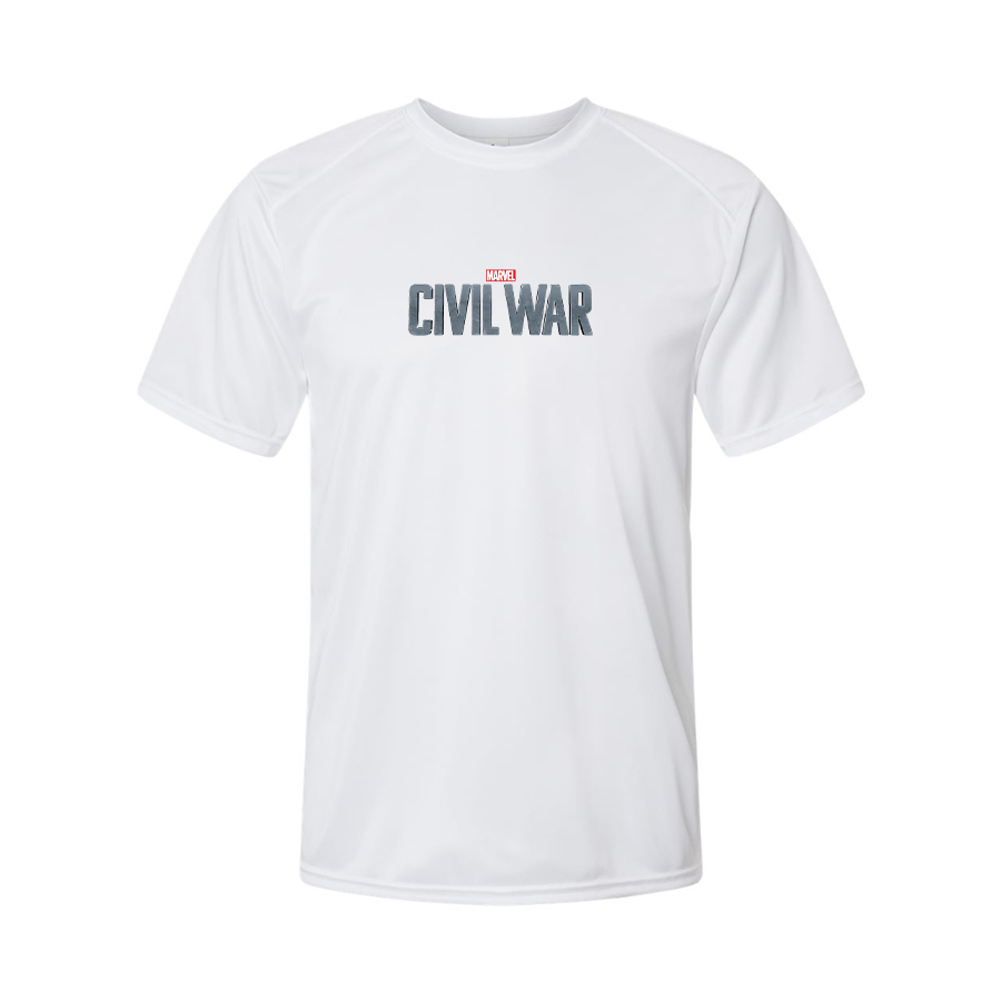 Men's Marvel Civil War Logo Performance T-Shirt