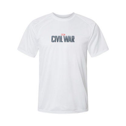 Men's Marvel Civil War Logo Performance T-Shirt