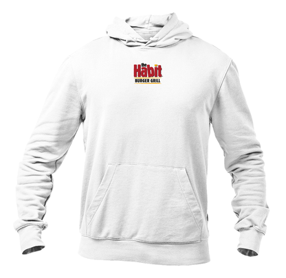 Men's The Habit Burger Grill Logo Pullover Hoodie
