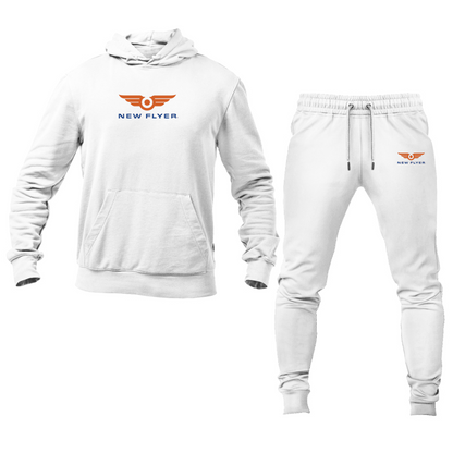 Men's New Flyer Industries Logo Hoodie Joggers Set