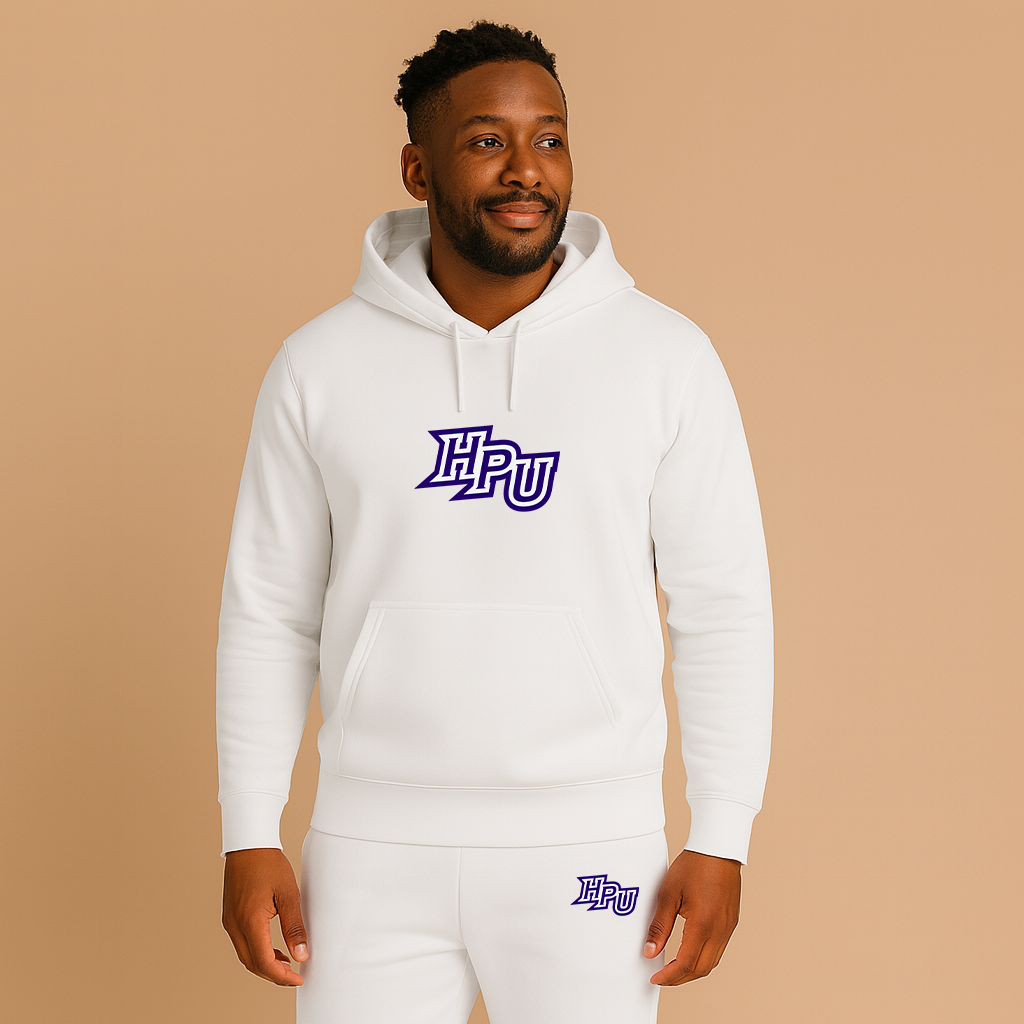 Men's High Point Panthers Logo Hoodie Joggers Set