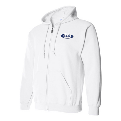 Men's Dax Cars Logo Zipper Hoodie