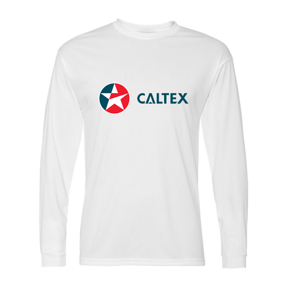 Men's Caltex Gas Station  Performance Long Sleeve T-Shirt
