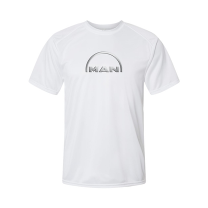 Men's MAN Logo Performance T-Shirt