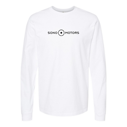 Men's Sono Motors Logo Cotton Long Sleeve T-Shirt