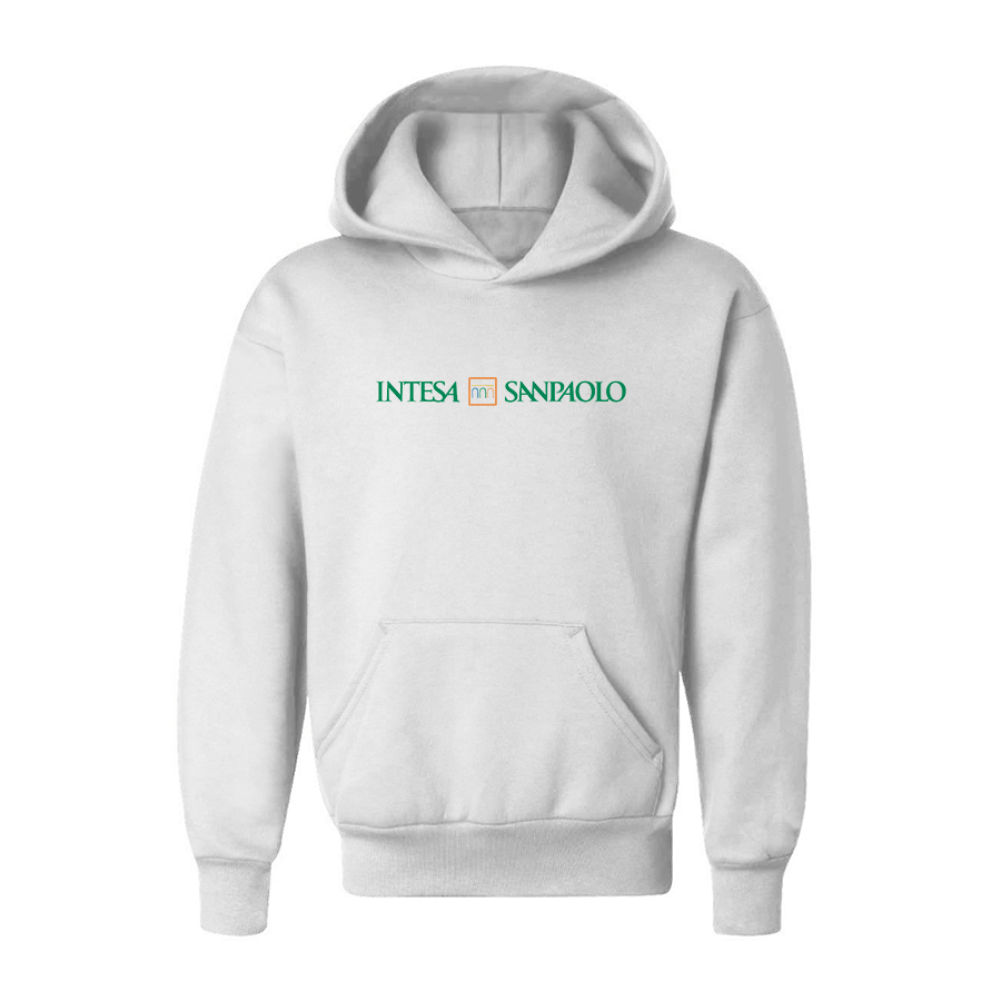 Youth Intesa Logo  Pullover Hoodie
