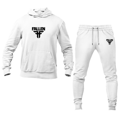 Men's Fallen Logo Hoodie Joggers Set