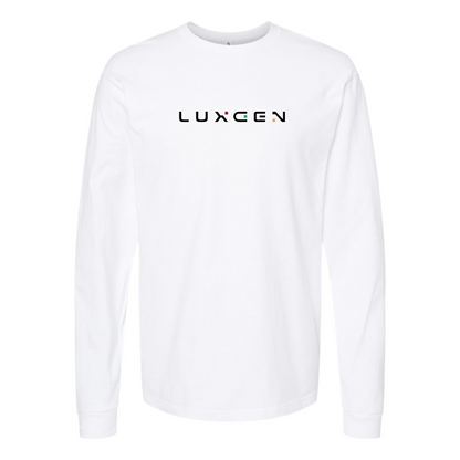 Men's Luxgen Logo Cotton Long Sleeve T-Shirt