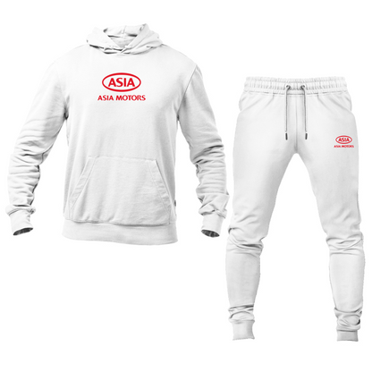 Men's Asia Motors Logo Hoodie Joggers Set