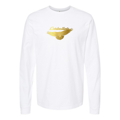 Men's Corbellati Logo Cotton Long Sleeve T-Shirt