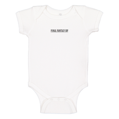 Final Fantasy XIV Logo Baby Onesie Romper