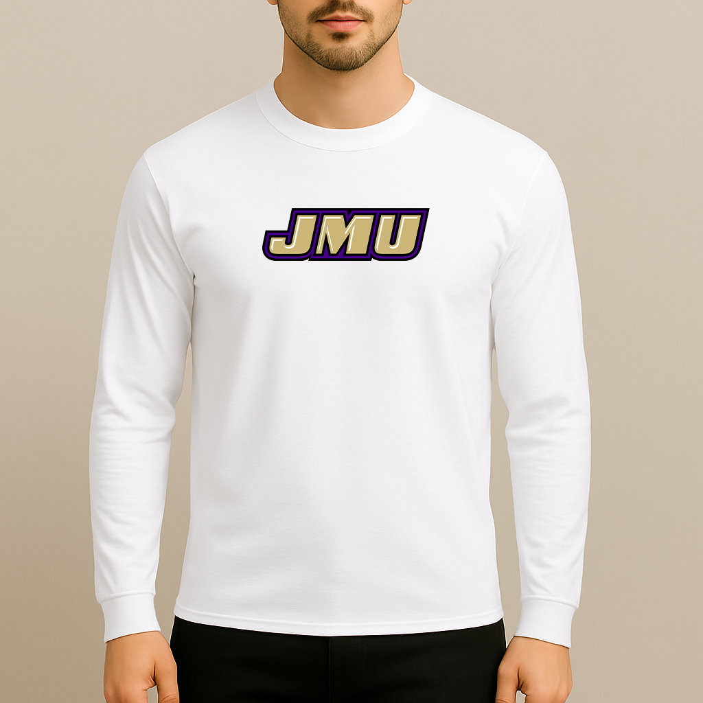 Men's James Madison Dukes Logo Long Sleeve T-Shirt
