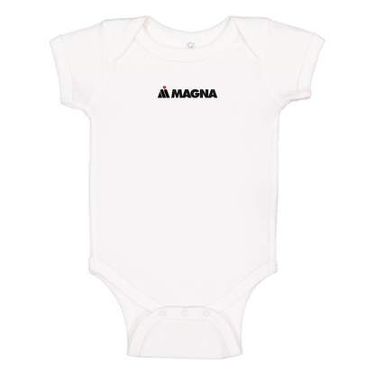 Magna Steyr Logo Baby Onesie Romper