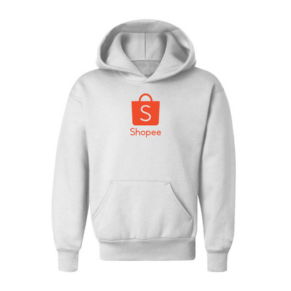 Youth Shopee Logo Pullover Hoodie