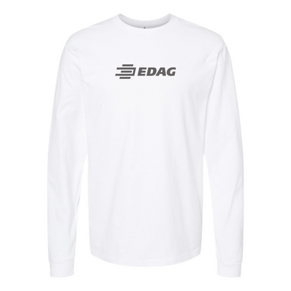 Men's Edag Logo Cotton Long Sleeve T-Shirt