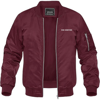 Men's The Smiths Lightweight Bomber Jacket Windbreaker Softshell Varsity Jacket Coat