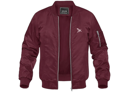 Men's The xx Logo Lightweight Bomber Jacket Windbreaker Softshell Varsity Jacket Coat