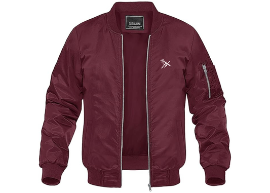 Men's The xx Logo Lightweight Bomber Jacket Windbreaker Softshell Varsity Jacket Coat
