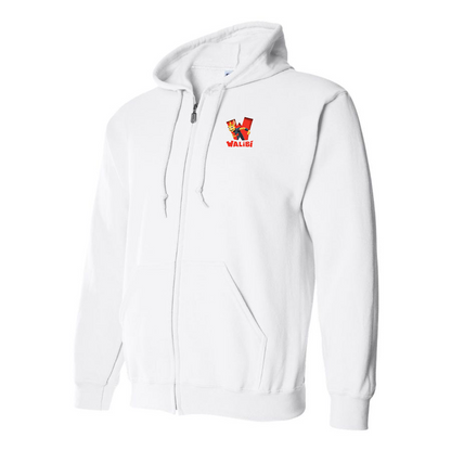 Men's Walibi Logo Zipper Hoodie