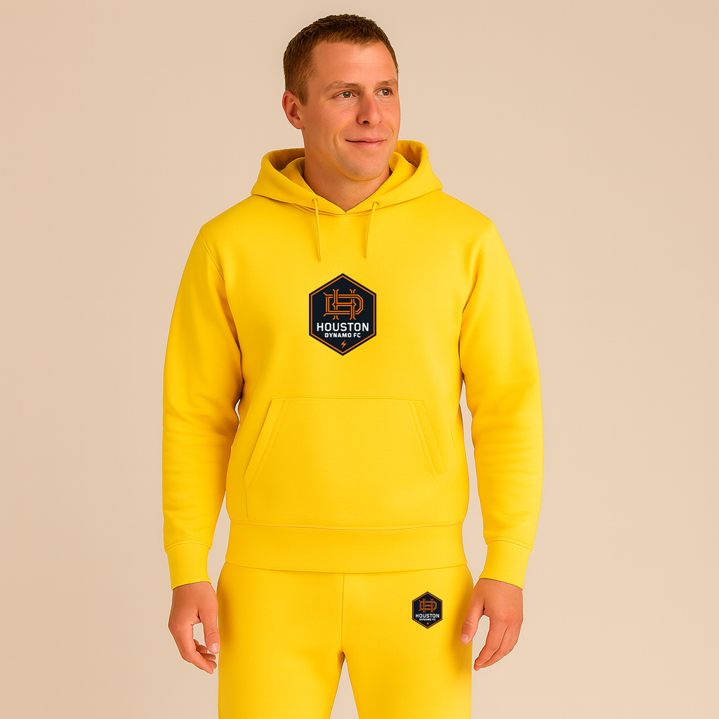 Men's Houston Dynamo FC Soccer Hoodie Joggers Set