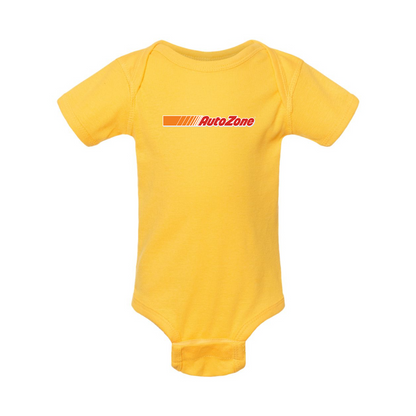 AutoZone Logo  Rabbit Skins Infant Baby Rib Bodysuit