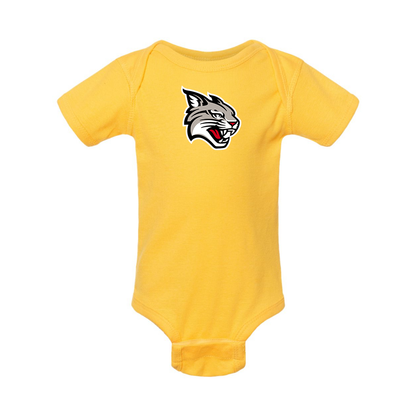 Davidson Wildcats  Rabbit Skins Infant Baby Rib Bodysuit