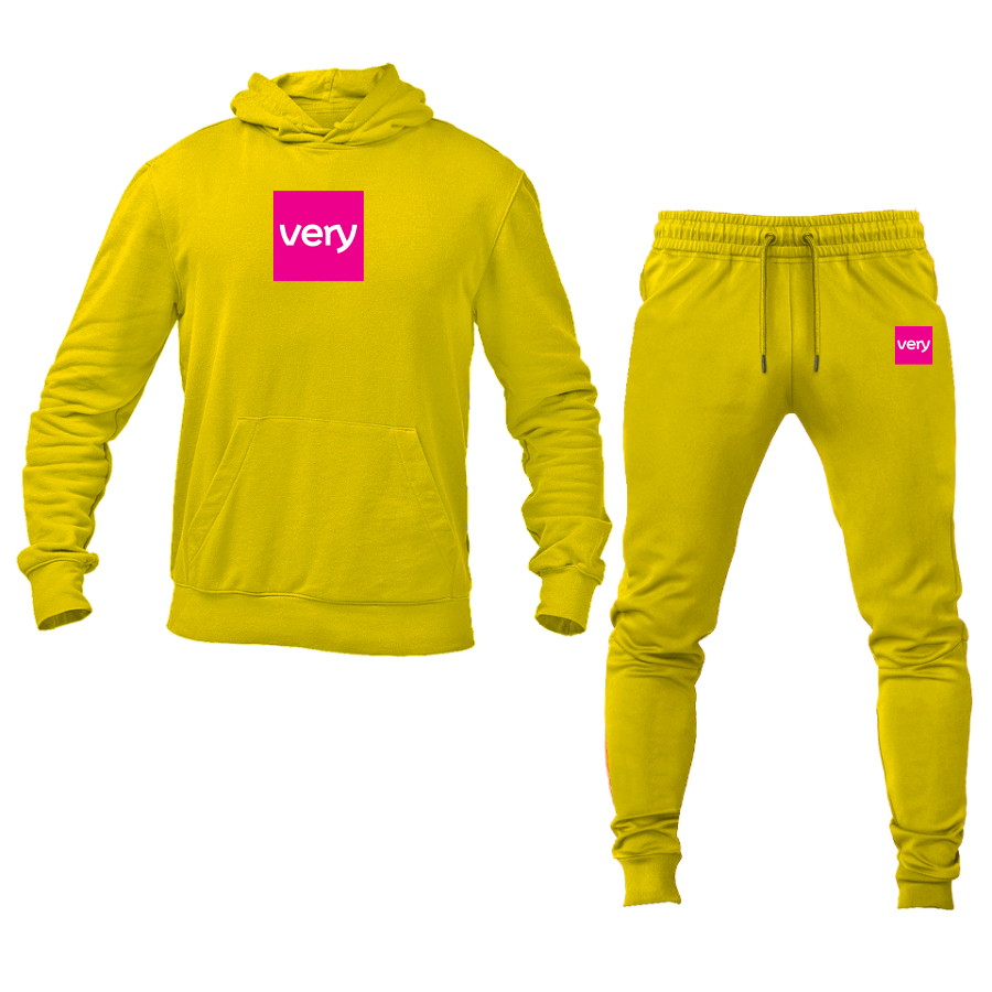 Men's Very  Logo Hoodie Joggers Set