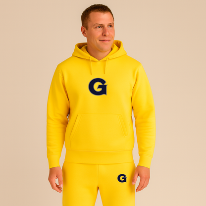 Men's Georgetown Hoyas Logo Hoodie Joggers Set