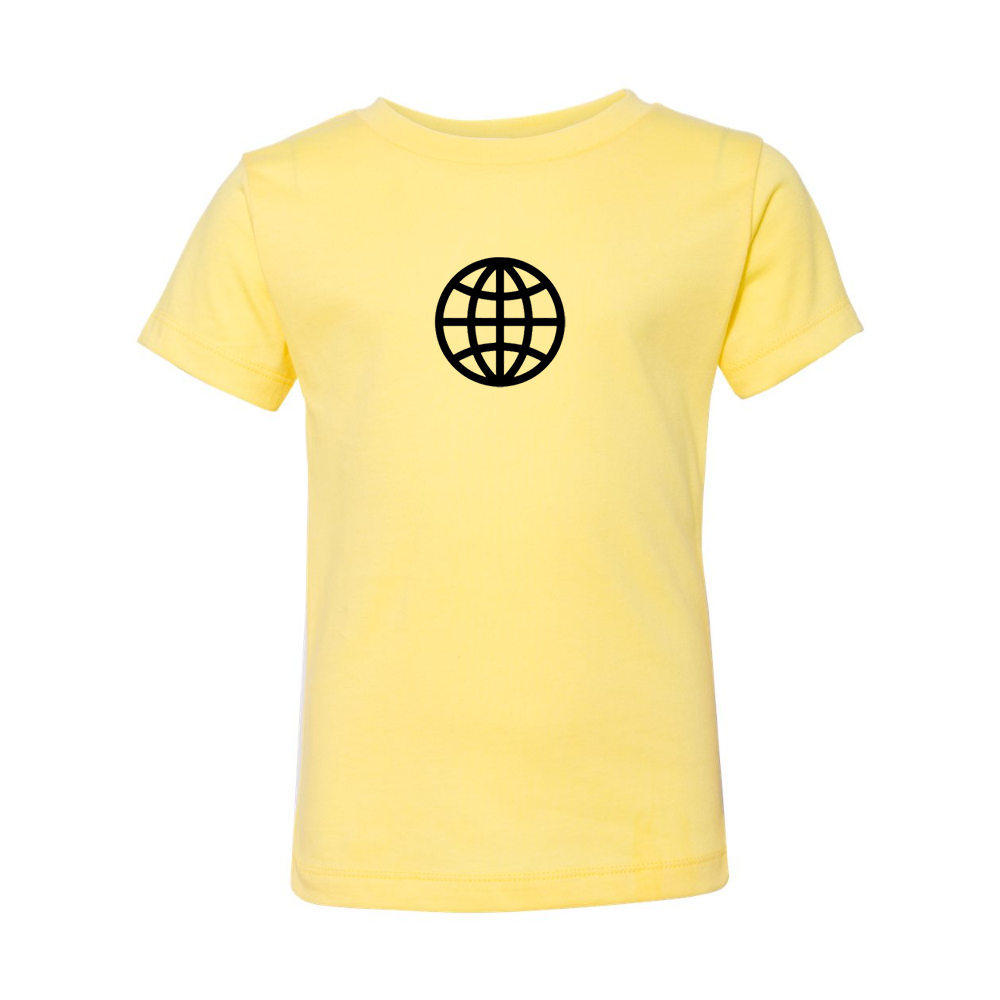 Internet Globe BELLA  CANVAS Toddler Jersey Tee