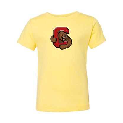 Cornell Big Red BELLA  CANVAS Toddler Jersey Tee