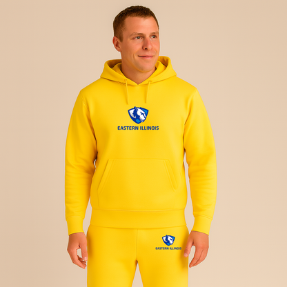 Men's Eastern Illinois Panthers Logo Hoodie Joggers Set